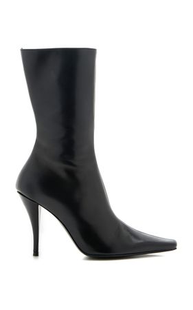 Shrimpton Leather Ankle Boots By The Row | Moda Operandi