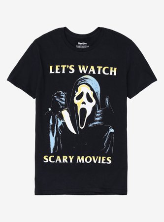 *clipped by @luci-her* Scream Ghost Face Scary Movies T-Shirt