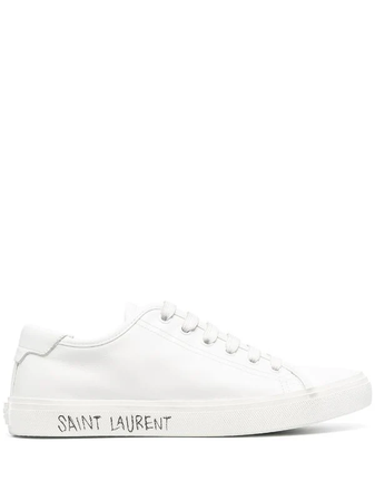 Saint Laurent logo-print lace-up sneakers $745
