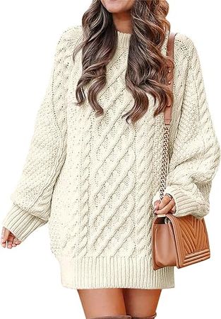 Fall Crewneck Long Sleeve Oversized Pullover