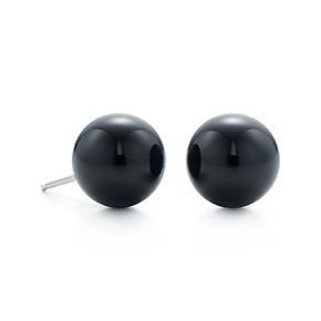 Tiffany and Co. Black Onyx Earrings