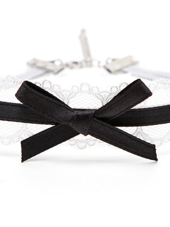 Lace Ribbon Choker (Accessory / Necklace) | Mail Order of BUBBLES (Bubbles) | Fashion Walker