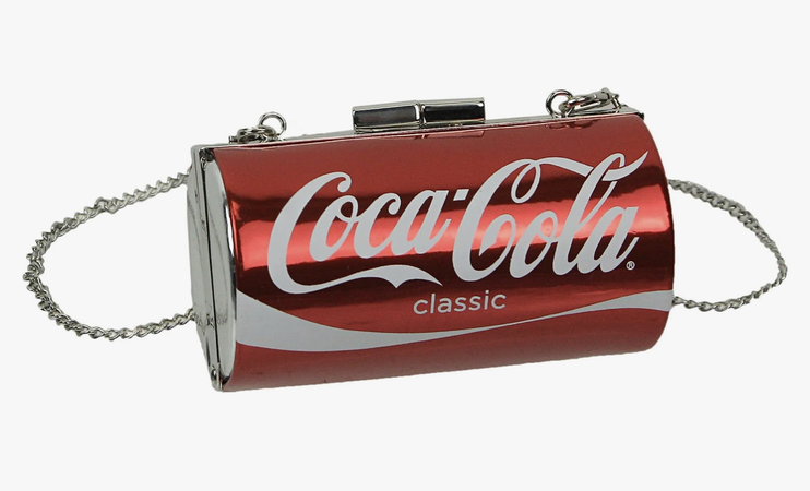 coca cola purse metal
