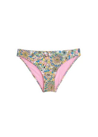 Violeta BY MANGO Floral bikini bottom