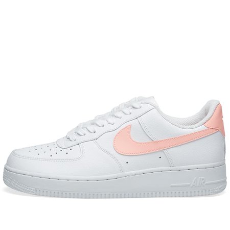 Nike Air Force 1 '07 W White & Oracle Pink | END.