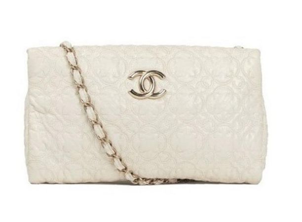 Chanel vintage cream clutch bag, Luxury, Bags & Wallets on Carousell