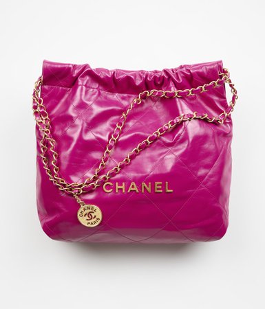 CHANEL 22 Small Handbag - Shiny calfskin & gold-tone metal — Fashion | CHANEL