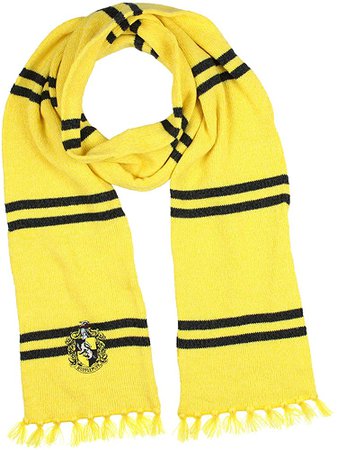Amazon.com: Harry Potter Hogwarts Houses Knit Hufflepuff Scarf & Pom Beanie Set (Hufflepuff) : Clothing, Shoes & Jewelry
