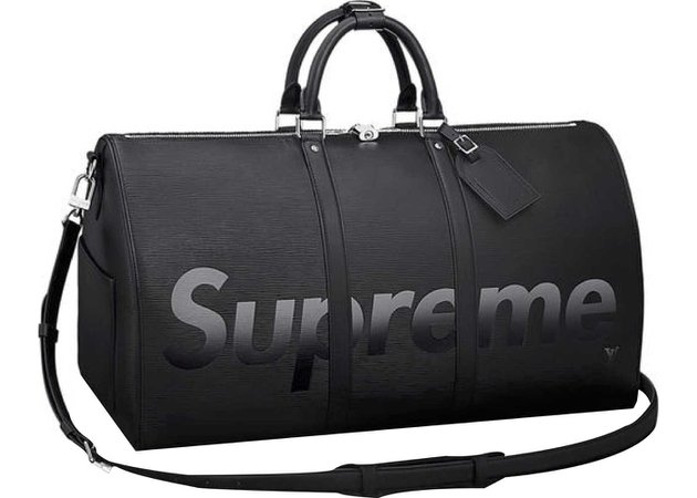 supreme duffel bag               $4,000