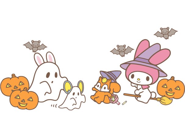 Halloween my melody Sanrio png
