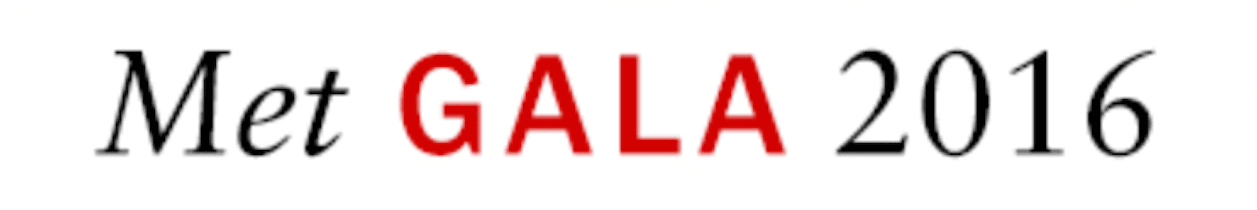 met gala logo - Google Search