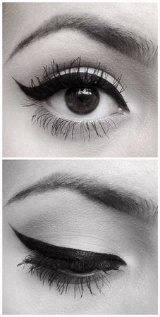 thick eyeliner