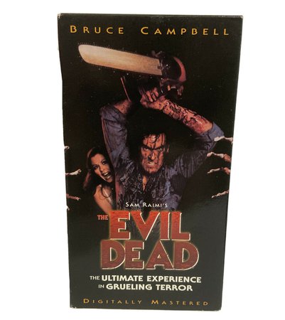 The Evil Dead (VHS, 1998) Zombie Horror Comedy | eBay