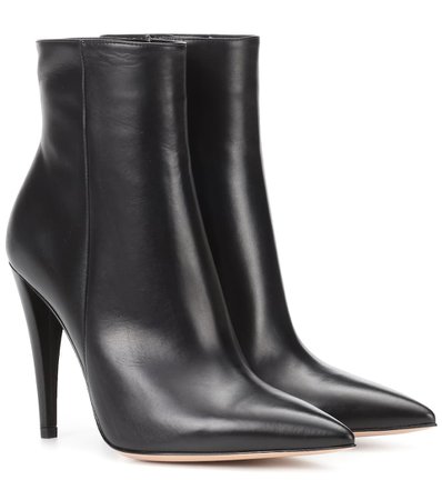 Leather Ankle Boots - Gianvito Rossi | mytheresa.com