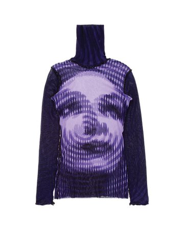 PLUG GERMANY®️ on Instagram: “Fall 2001 Jean Paul Gaultier „Greta Garbo“ Turtleneck Mesh Longsleeve. Now available for purchase. ♻️”