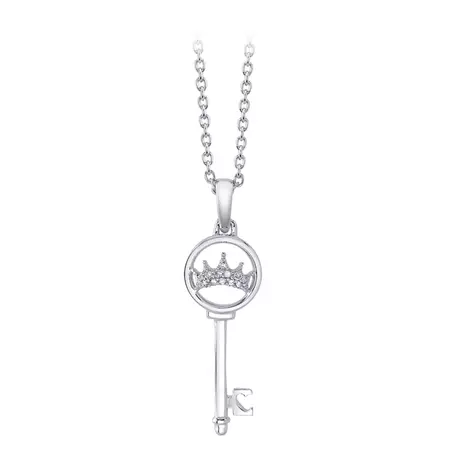 Disney Princess Key Diamond Necklace | shopDisney