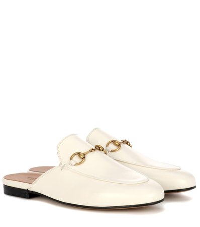 Princetown Leather Slippers | Gucci - mytheresa.com