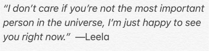 Leela quote