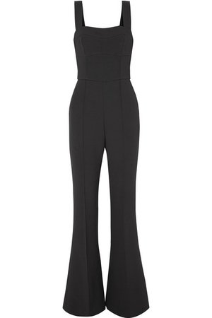 Rebecca Vallance | L'Amour flared stretch-crepe jumpsuit | NET-A-PORTER.COM