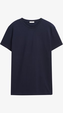 T-shirt a girocollo navy Ts036 | Suitsupply Online Store