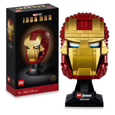 LEGO Marvel Studios Iron Man Helmet 76165 | shopDisney