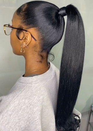 Barbie ponytail