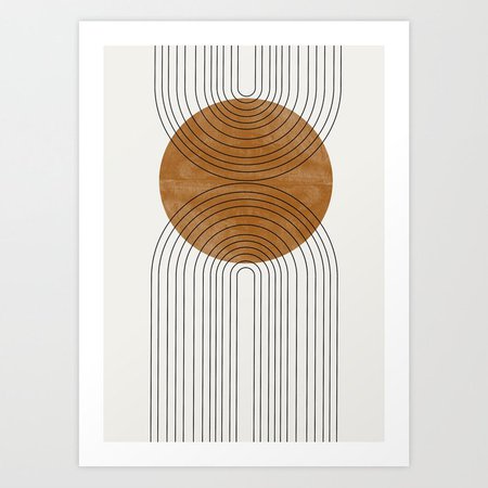 Abstract Flow Art Print by prints_miuus_studio | Society6