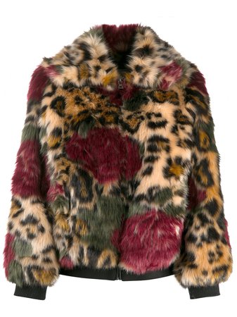 Zadig&Voltaire Leopard Print faux-fur Jacket - Farfetch