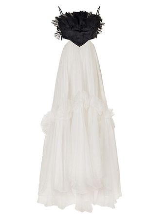 Shop Maria Lucia Hohan Linette Chiffon Dress | Saks Fifth Avenue