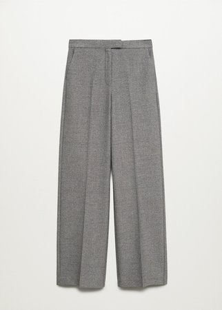 Pleated suit trousers - Women | Mango United Kingdom