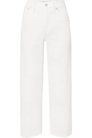 Madewell | Cropped high-rise wide-leg jeans | NET-A-PORTER.COM