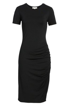 Treasure & Bond Side Ruched Body-Con Dress (Regular & Plus Size) | Nordstrom