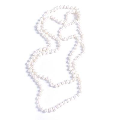 Vintage Cultured Pearl Infinity Strand Necklace - Vintage Meet Modern