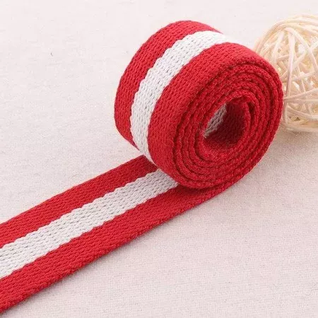 Red And White Striped Belt