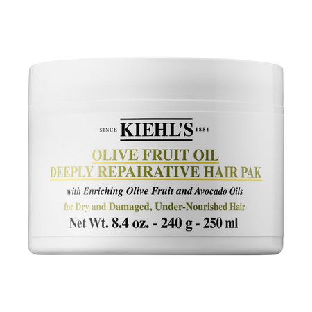 Olive Fruit Oil Deeply Repairative Hair Pak - Kiehl's Since 1851 | Sephora