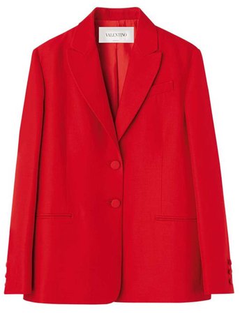 Valentino red jacket