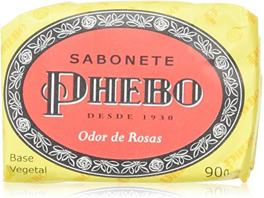 Phebo Body Soap - Odor of Roses - 3.1oz | Sabonete Barra Odor de Rosas Phebo - 90g by Phebo: Amazon.es: Salud y cuidado personal