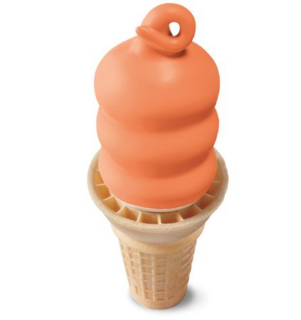ice cream peach cones - Google Search