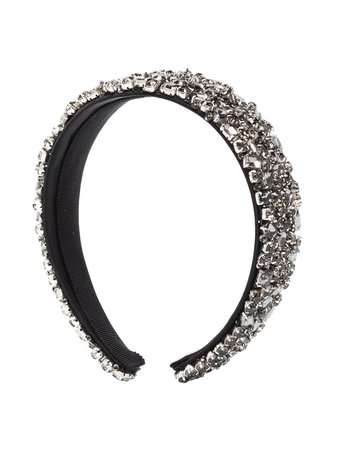 Jennifer Behr Elora crystal-embellished Headband - Farfetch