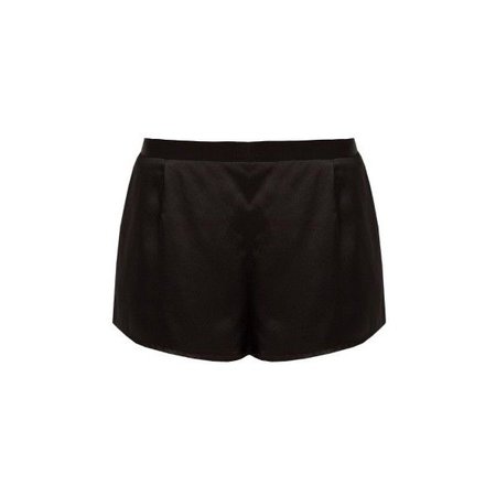 a Perla Relaxed silk-satin shorts ($93)