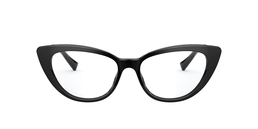 Versace Black Cat Eye Eyeglasses at LensCrafters