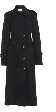 Victoria Beckham Draped Cady Coat