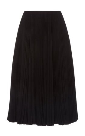 Plissé Crepe Midi Skirt By Balenciaga | Moda Operandi