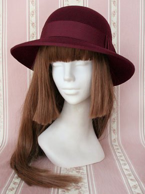 Elegant Ribbon Hat - Victorian Maiden