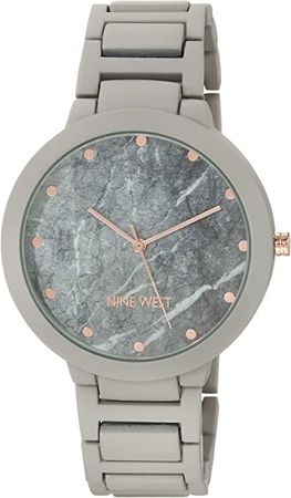 Amazon.com: Nine West Women's NW/2274MALV Rubberized Lavender Bracelet Watch : Clothing, Shoes & Jewelry