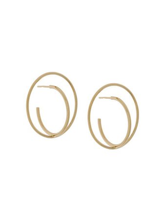 CHARLOTTE CHESNAIS Saturn medium earrings