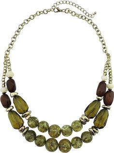 Green Chunky necklace