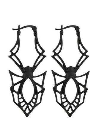 RESTYLE // Spider Gothic Earrings