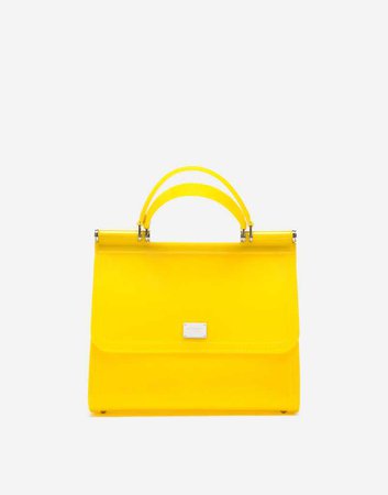 bright yellow purse