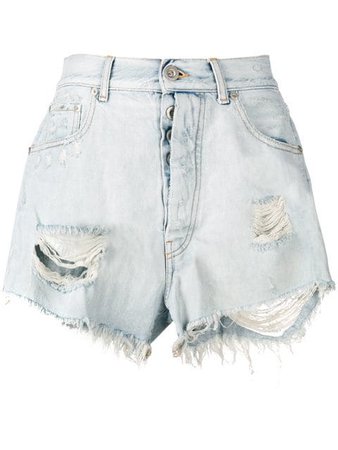 Unravel Project distressed denim shorts $409 - Buy SS19 Online - Fast Global Delivery, Price
